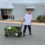 GSGH Teen Volunteer with wagon